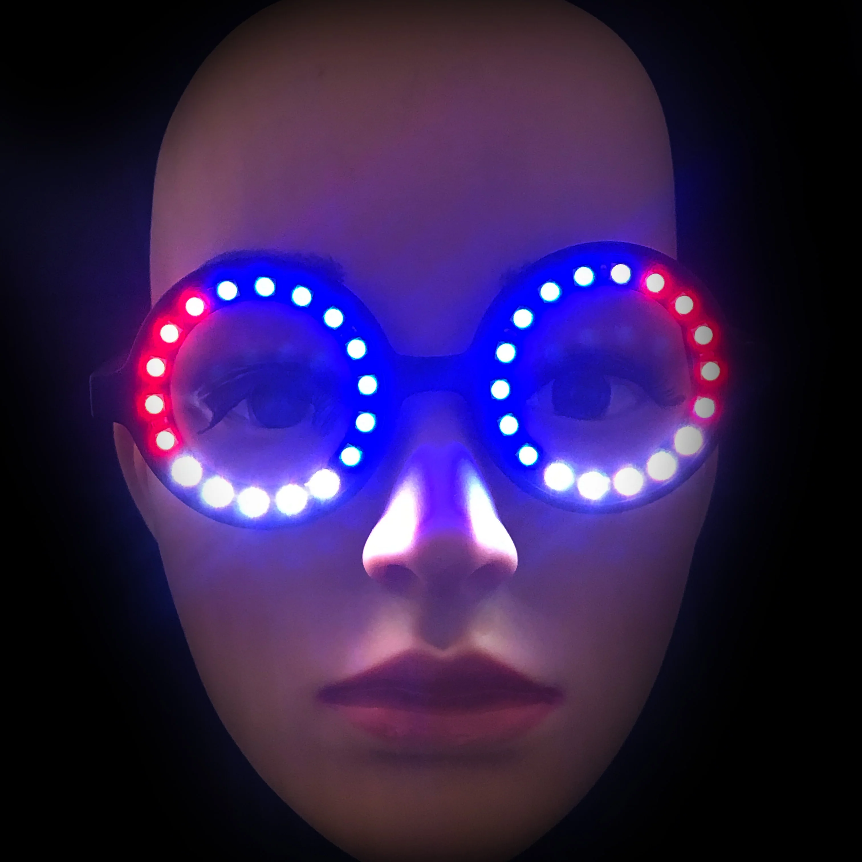 Luminoid Digital LED Pixel Glasses - Glowy Zoey