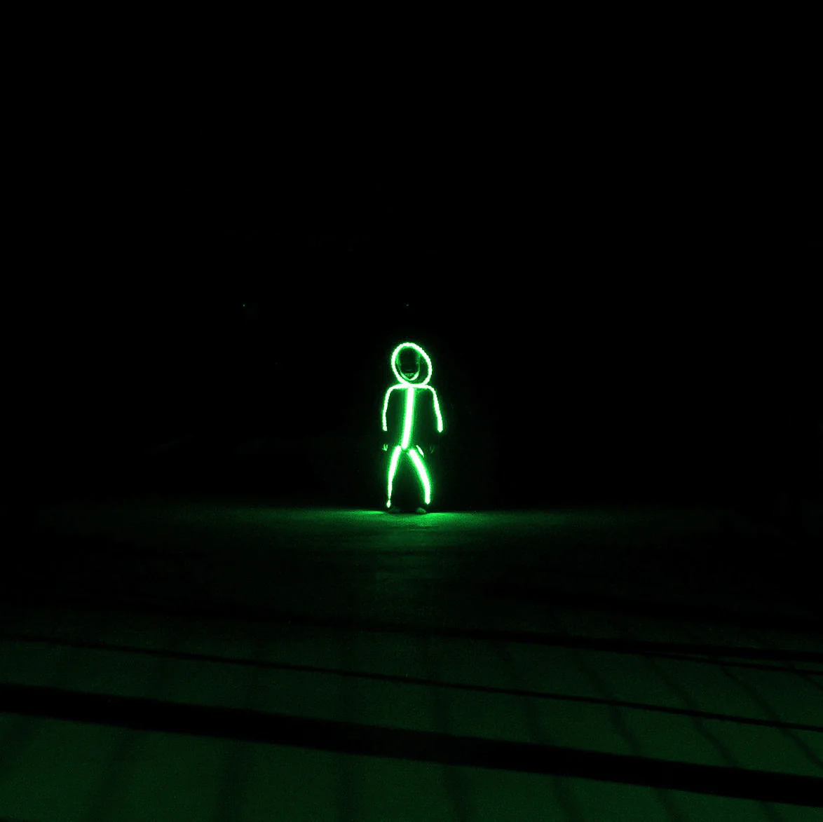 Toddler LED stickman costume - Glowy Zoey