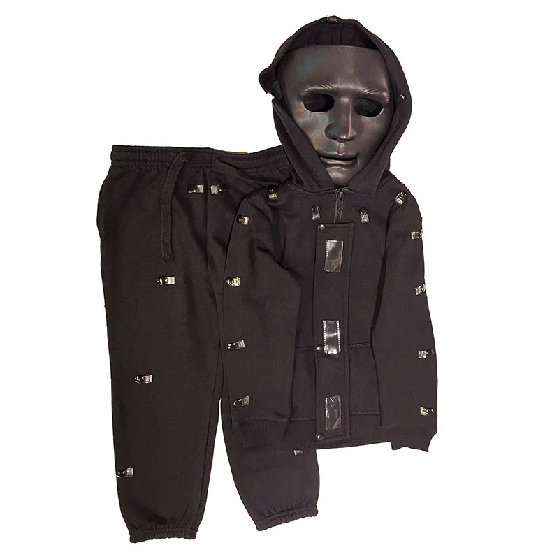 Clothing with clear straps for single color, RGB and Luminoid LED strips - Glowy Zoey