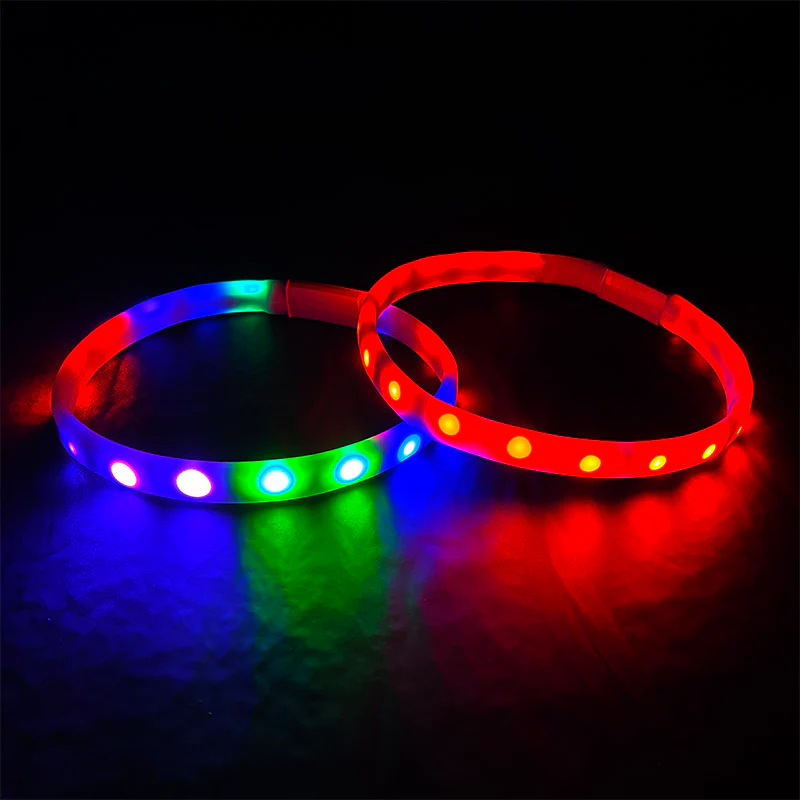 Luminoid LED Dog Collar - Bluetooth - App Control - Glowy Zoey